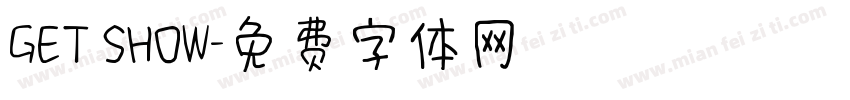 GET SHOW字体转换